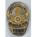 City of Los Angeles, California LAPD Combat Excellence #1985 Mini-Badge Pin